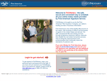 Tablet Screenshot of fassnotary.com